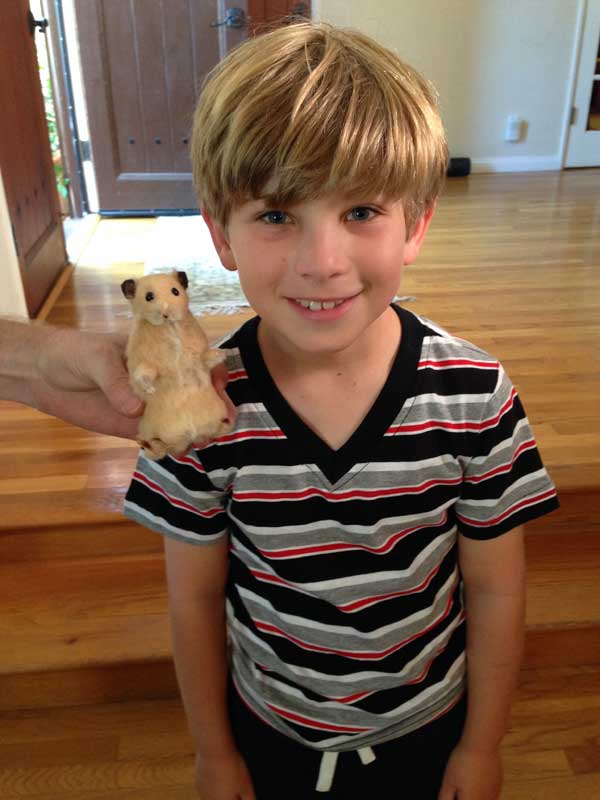 Noah with his costar for the scene "Rodney".